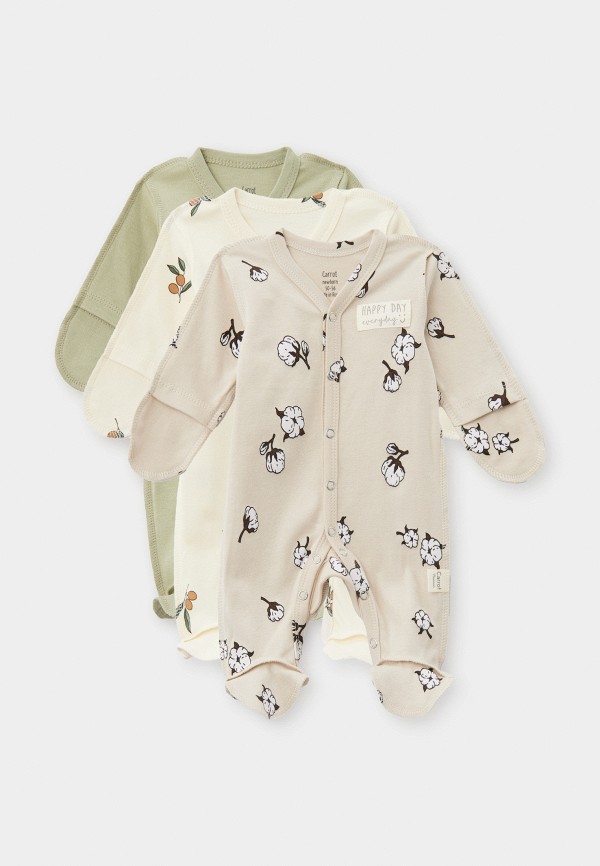 Комбинезоны 3 шт. Carrot