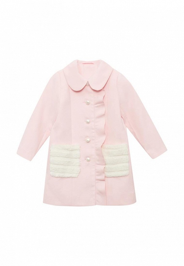 Пальто для девочки Fleur de Vie цвет розовый 