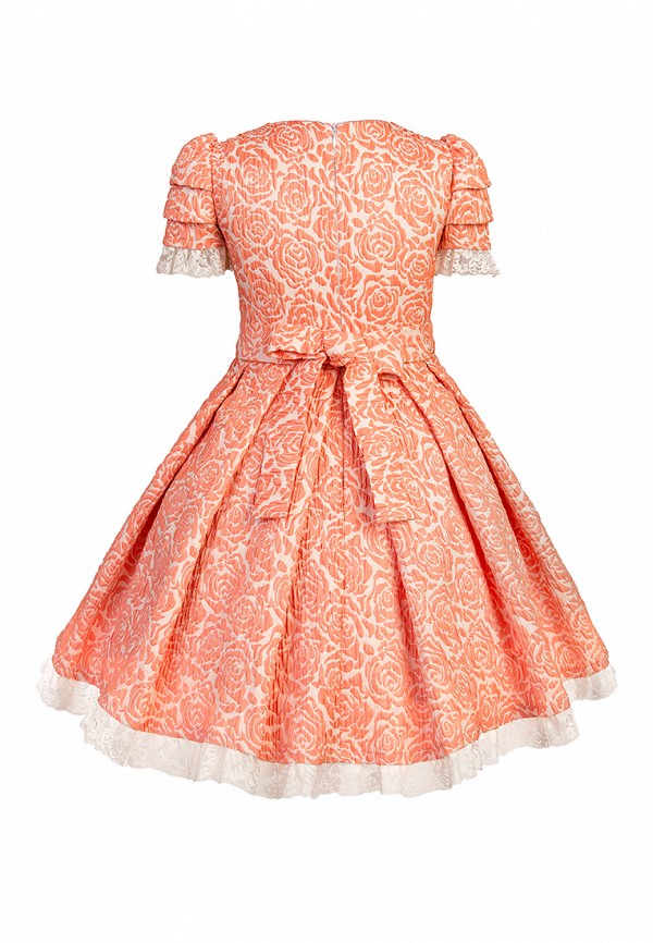 Платья для девочки Alisia Fiori цвет коралловый  Фото 2