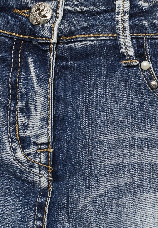 Юбка для девочки джинсовая Incity цвет синий  Фото 3