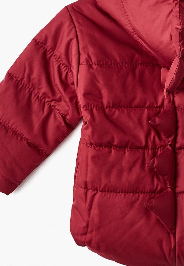 Куртка для девочки утепленная Intatika цвет бордовый  Фото 3
