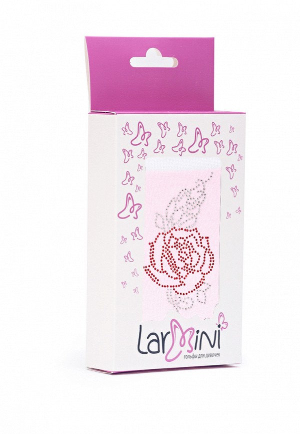 Гольфы для девочки Larmini цвет розовый  Фото 2