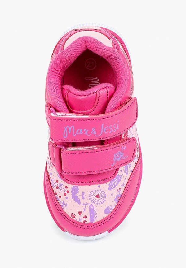 Кроссовки для девочки Max & Jessi цвет розовый  Фото 4
