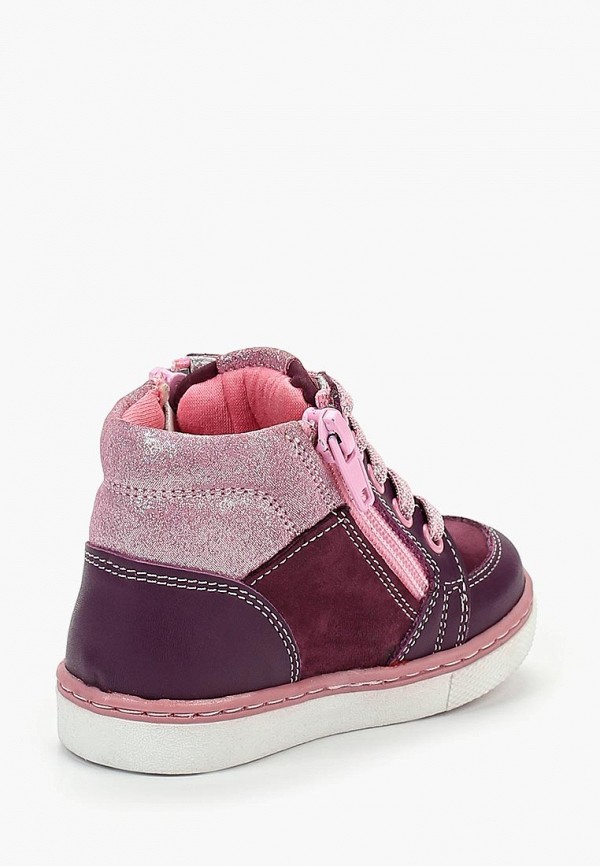 Ботинки для девочки Max & Jessi цвет фиолетовый  Фото 2