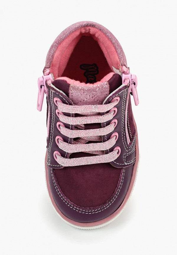 Ботинки для девочки Max & Jessi цвет фиолетовый  Фото 4