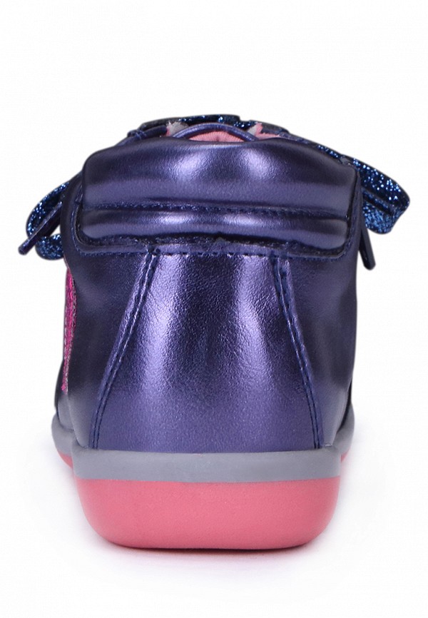 Ботинки для девочки Honey Girl цвет фиолетовый  Фото 4