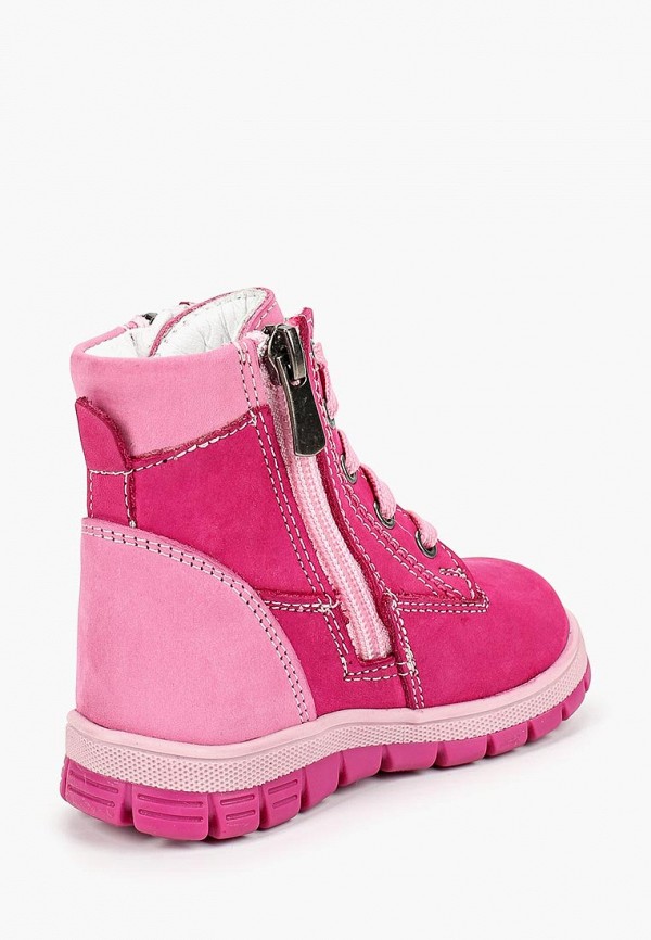 Ботинки для девочки Lovely Puppy цвет розовый  Фото 2
