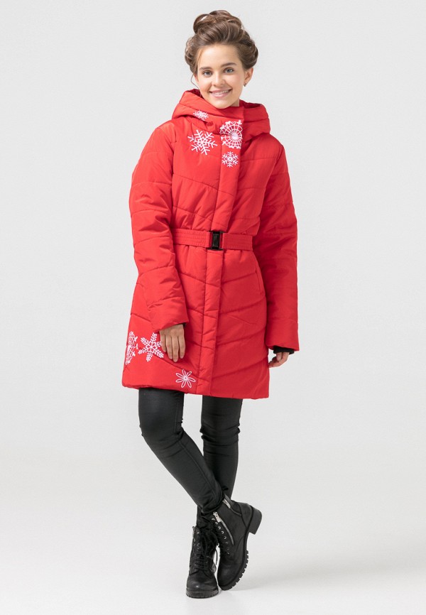 Куртка для девочки утепленная Jan Steen цвет красный  Фото 3