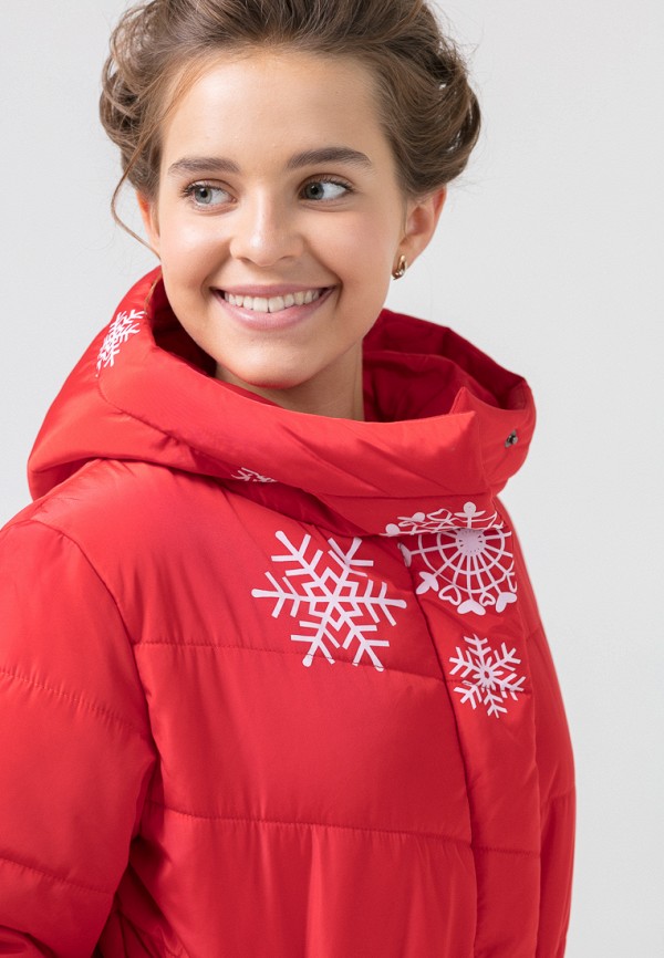 Куртка для девочки утепленная Jan Steen цвет красный  Фото 5