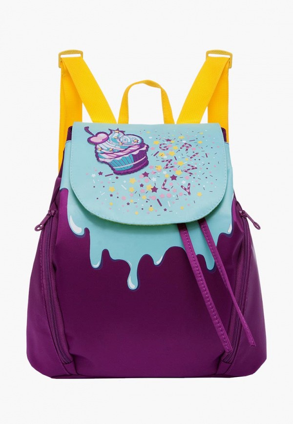 Рюкзак детский Grizzly цвет фиолетовый 