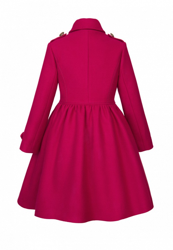 Пальто для девочки Alisia Fiori цвет розовый  Фото 2