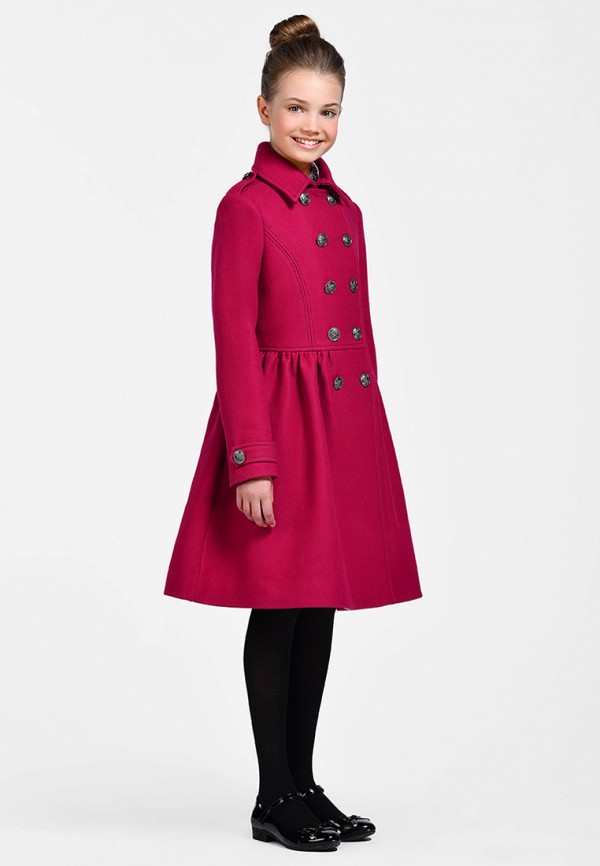 Пальто для девочки Alisia Fiori цвет розовый  Фото 4