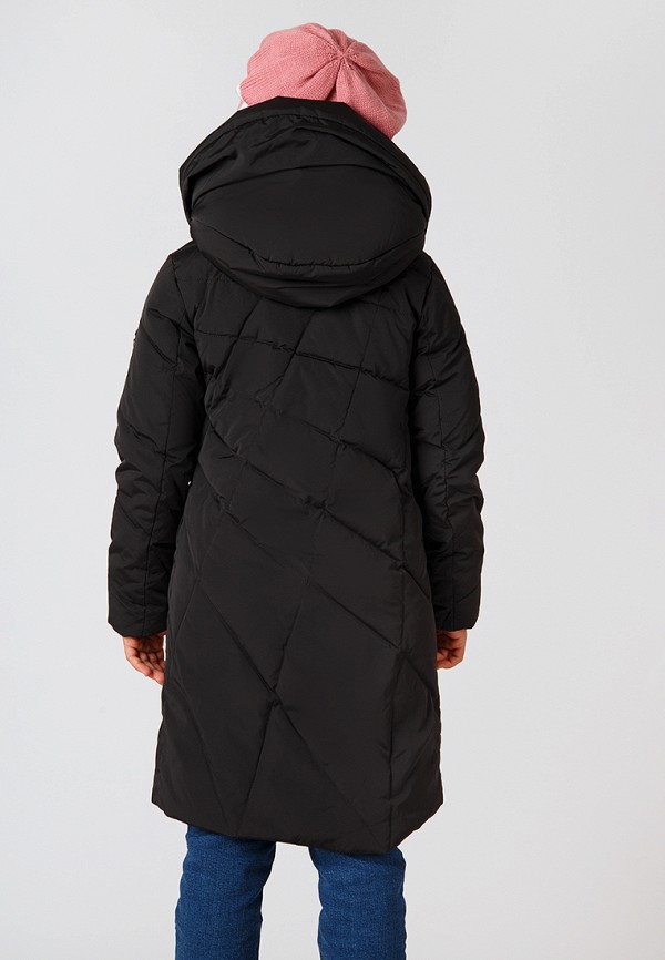 Куртка для девочки утепленная Finn Flare цвет черный  Фото 5