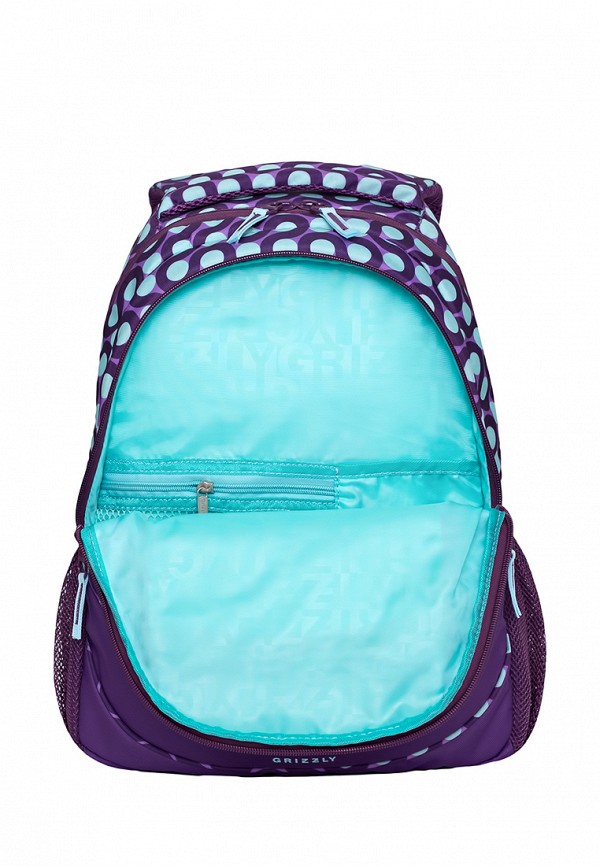 Рюкзак детский Grizzly цвет фиолетовый  Фото 3