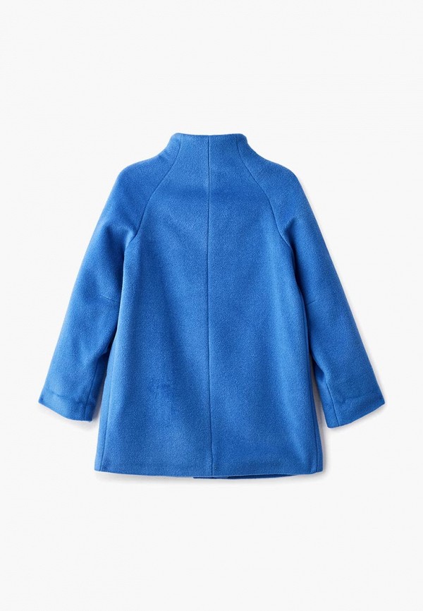 Пальто для девочки Mamma Mila! цвет голубой  Фото 2