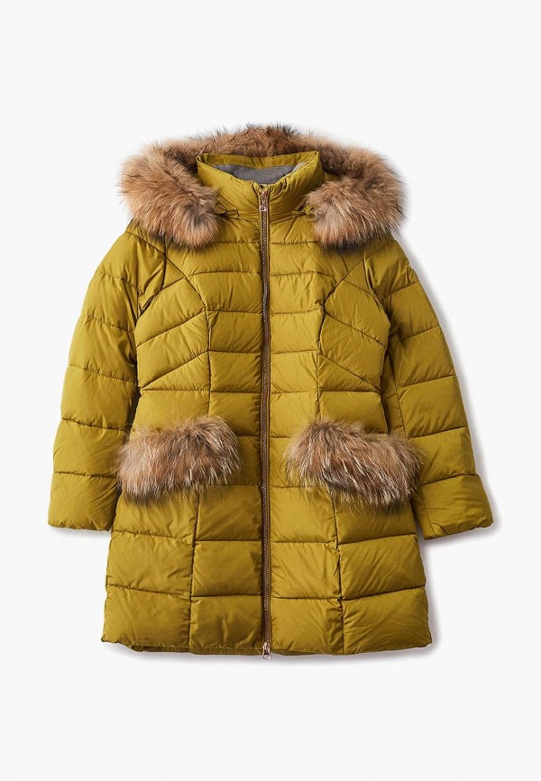 Куртка для девочки утепленная Snowimage junior цвет зеленый 