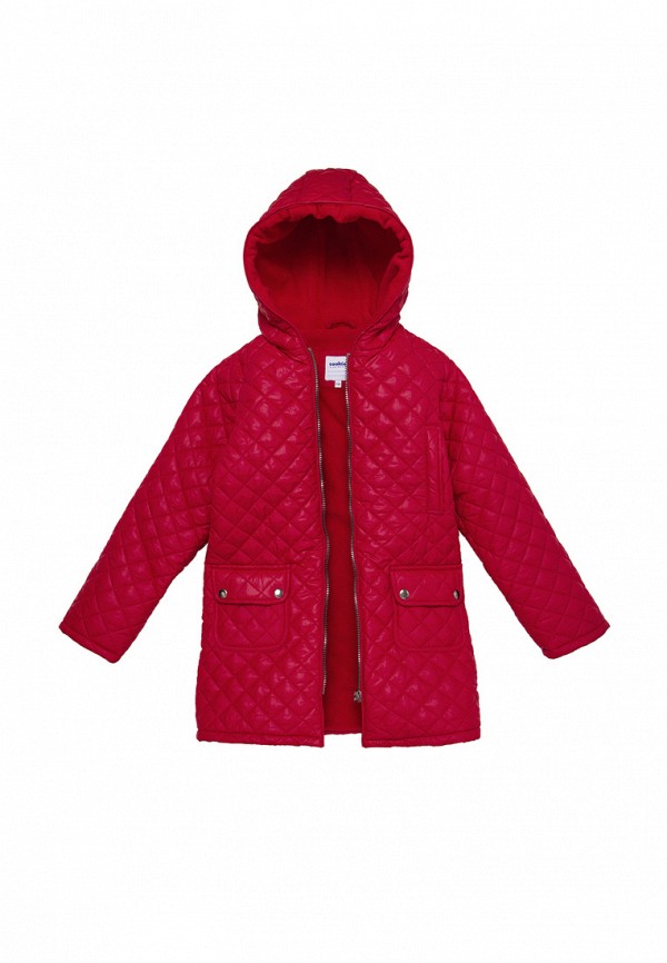 Куртка для девочки утепленная Cookie цвет красный  Фото 2