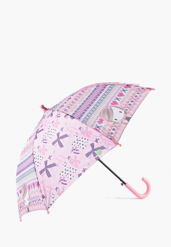 Детский зонт-трость Goroshek цвет розовый  Фото 2