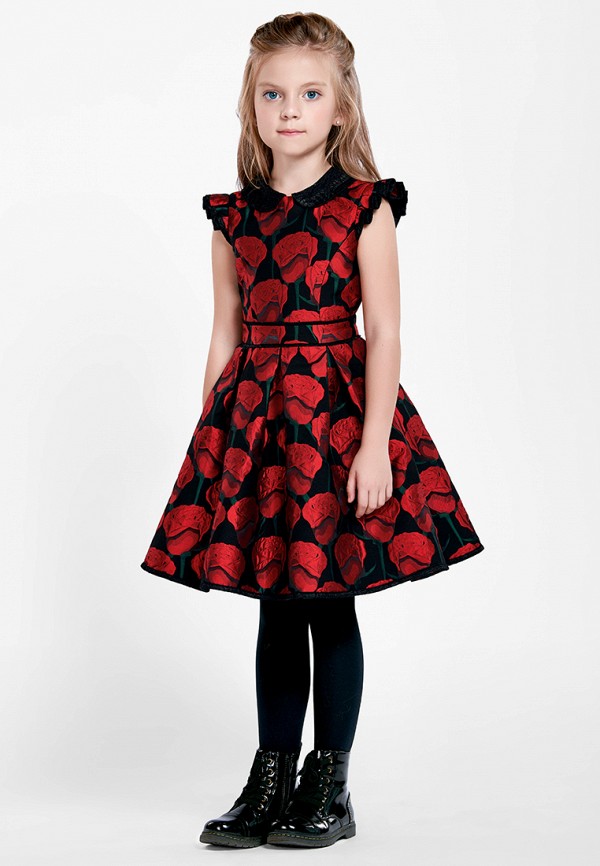 Платья для девочки Alisia Fiori цвет красный  Фото 4