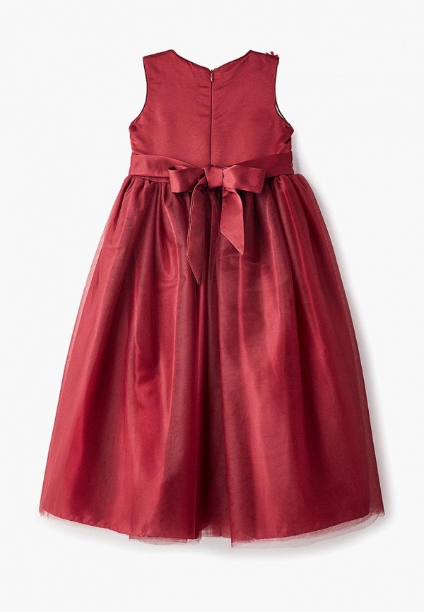 Платья для девочки Bonjour Bebe цвет бордовый  Фото 2