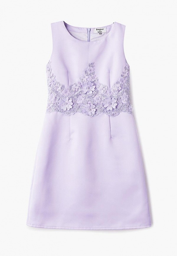 Платья для девочки Bonjour Bebe цвет фиолетовый  Фото 4