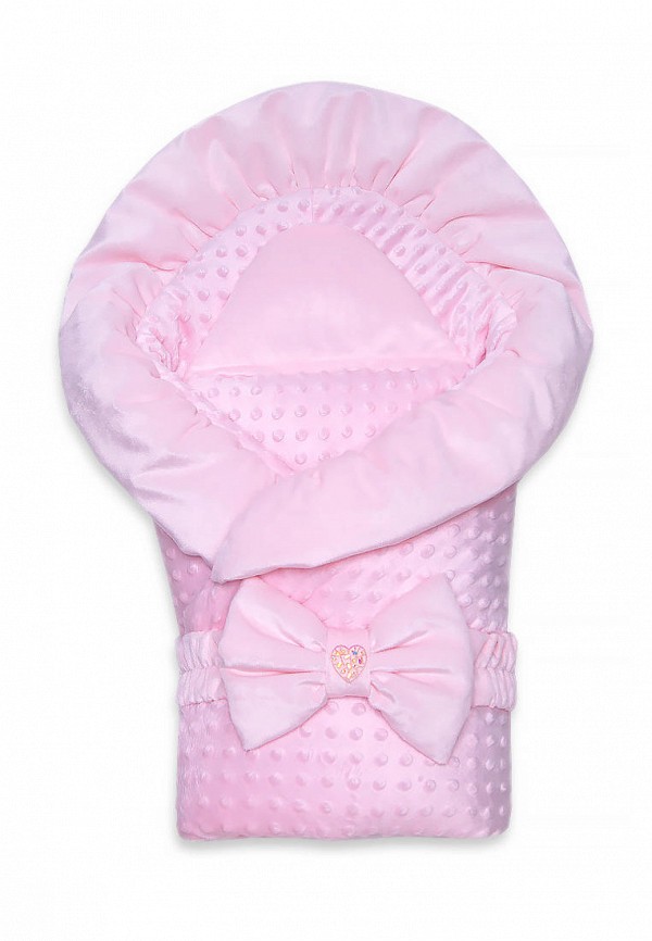 Конверт для новорожденного Arsi цвет розовый 