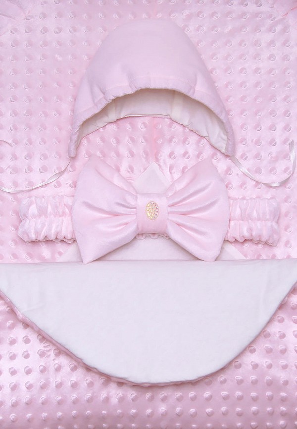 Конверт для новорожденного Arsi цвет розовый  Фото 3