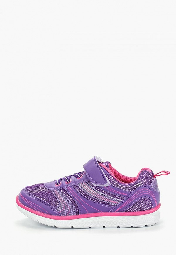 Кроссовки для девочки Капитошка цвет фиолетовый 