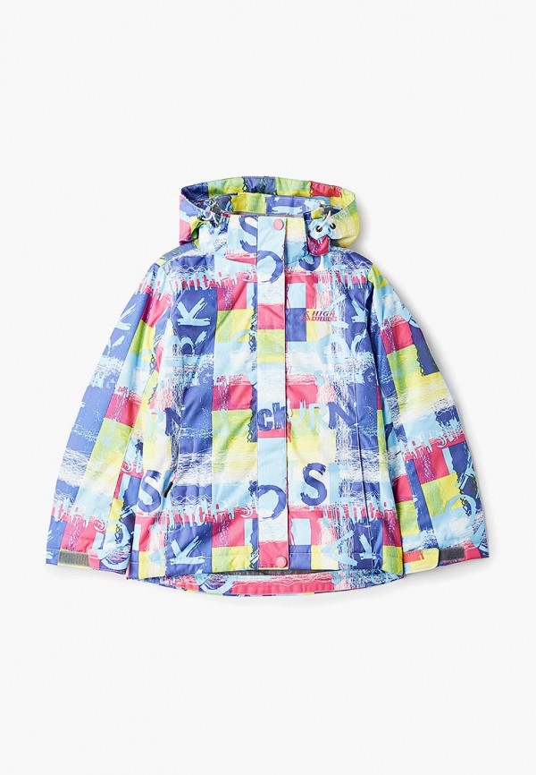 Куртка для девочки утепленная High Experience цвет разноцветный 