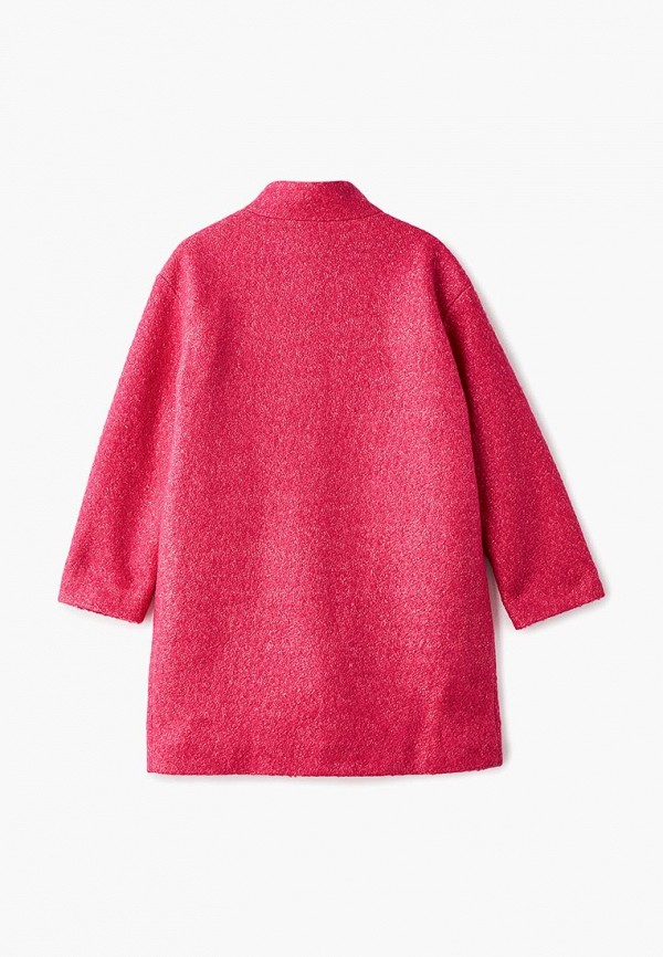Пальто для девочки Saima цвет розовый  Фото 2