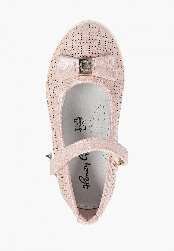 Туфли для девочки Honey Girl цвет розовый  Фото 4