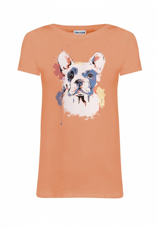 

Футболка Finn Flare, Коралловый