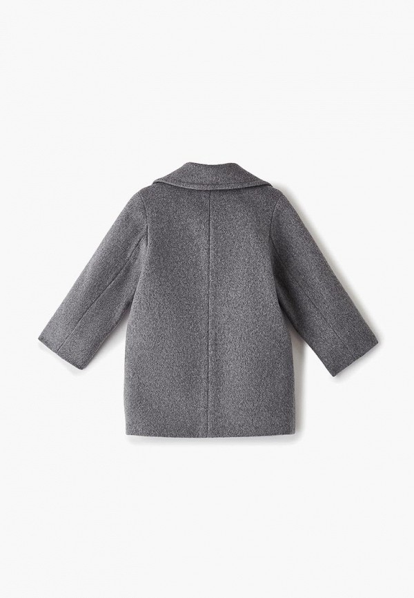 Пальто для девочки Smith's brand цвет серый  Фото 2