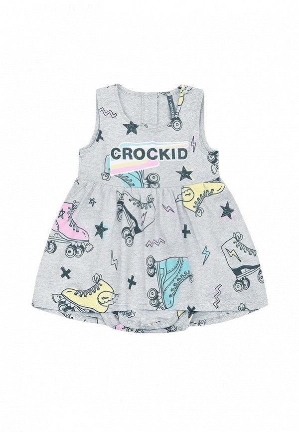

Боди Crockid, Серый