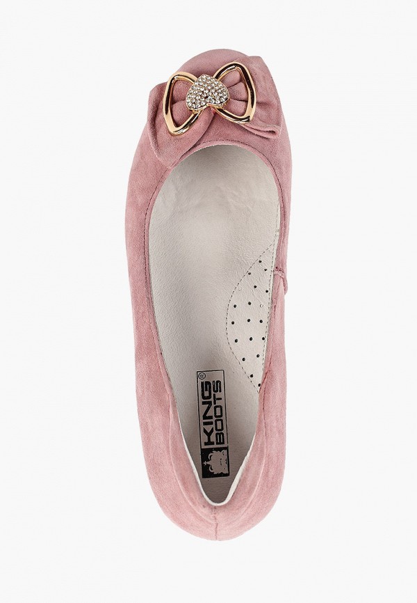 Туфли для девочки King Boots цвет розовый  Фото 4