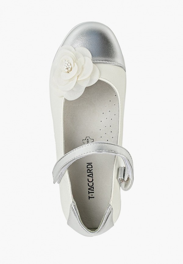 Туфли для девочки T.Taccardi цвет белый  Фото 4
