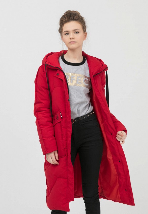 Куртка для девочки утепленная Jan Steen цвет красный  Фото 8