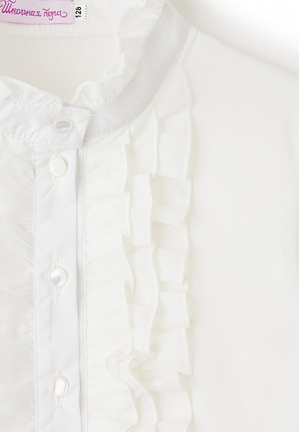 Блуза Школьная Пора цвет белый  Фото 3