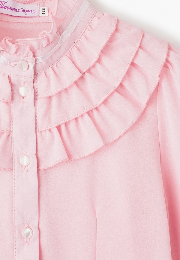 Блуза Школьная Пора цвет розовый  Фото 3