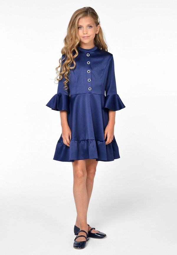 Платья для девочки Shened цвет синий  Фото 3
