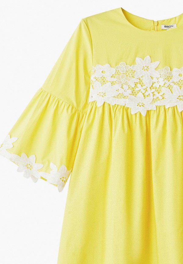 Платья для девочки Baon цвет желтый  Фото 3