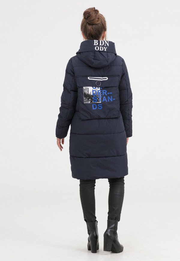 Куртка для девочки утепленная Jan Steen цвет синий  Фото 3