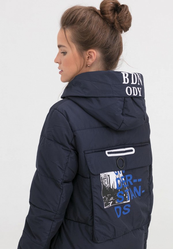 Куртка для девочки утепленная Jan Steen цвет синий  Фото 5