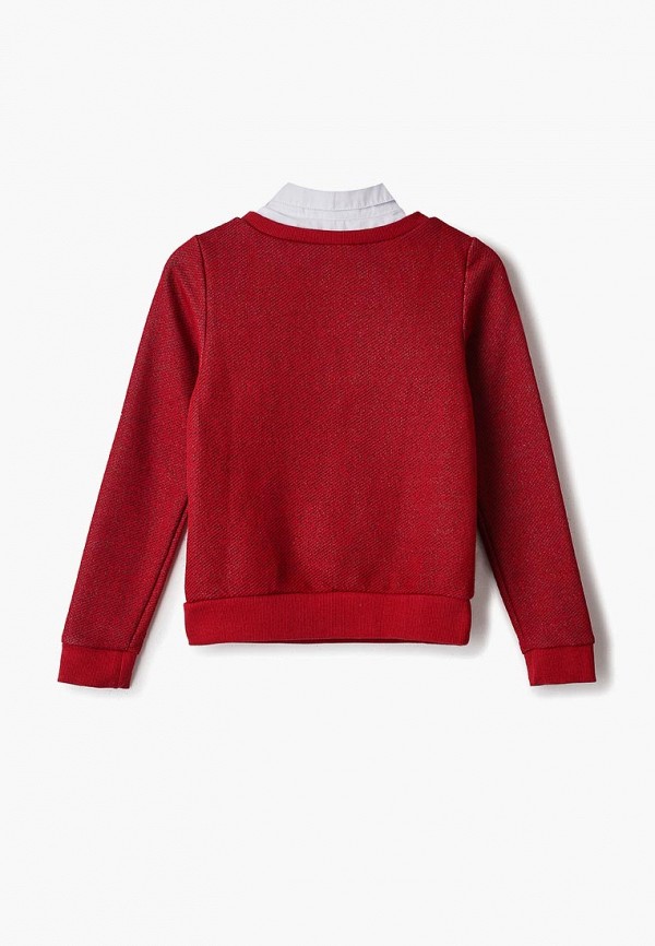 Пуловер для девочки Ladno цвет красный  Фото 2