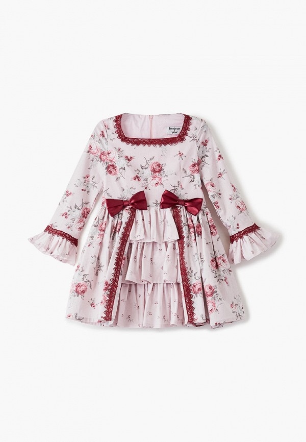 

Платье Bonjour Bebe, Розовый, Spanish Garden