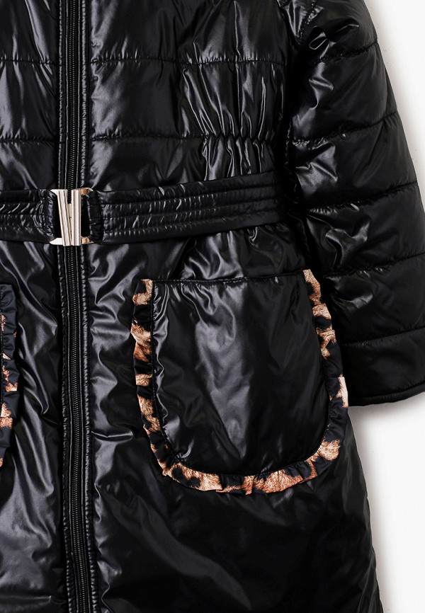 Куртка для девочки утепленная Pilguni цвет черный  Фото 3