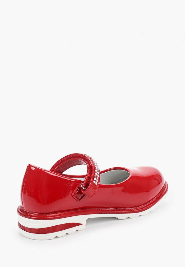 Туфли для девочки Капитошка цвет красный  Фото 3