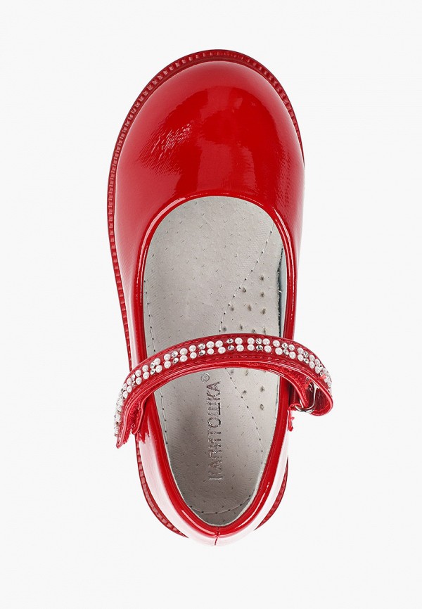 Туфли для девочки Капитошка цвет красный  Фото 4