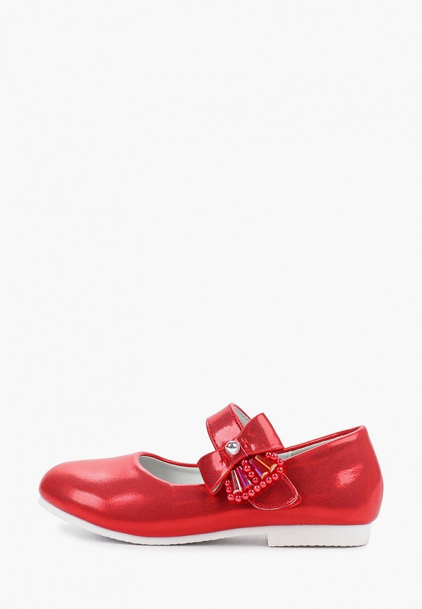Туфли для девочки Капитошка цвет красный 
