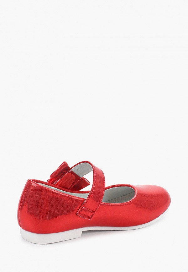 Туфли для девочки Капитошка цвет красный  Фото 3
